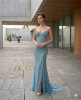 Vestido largo A2410