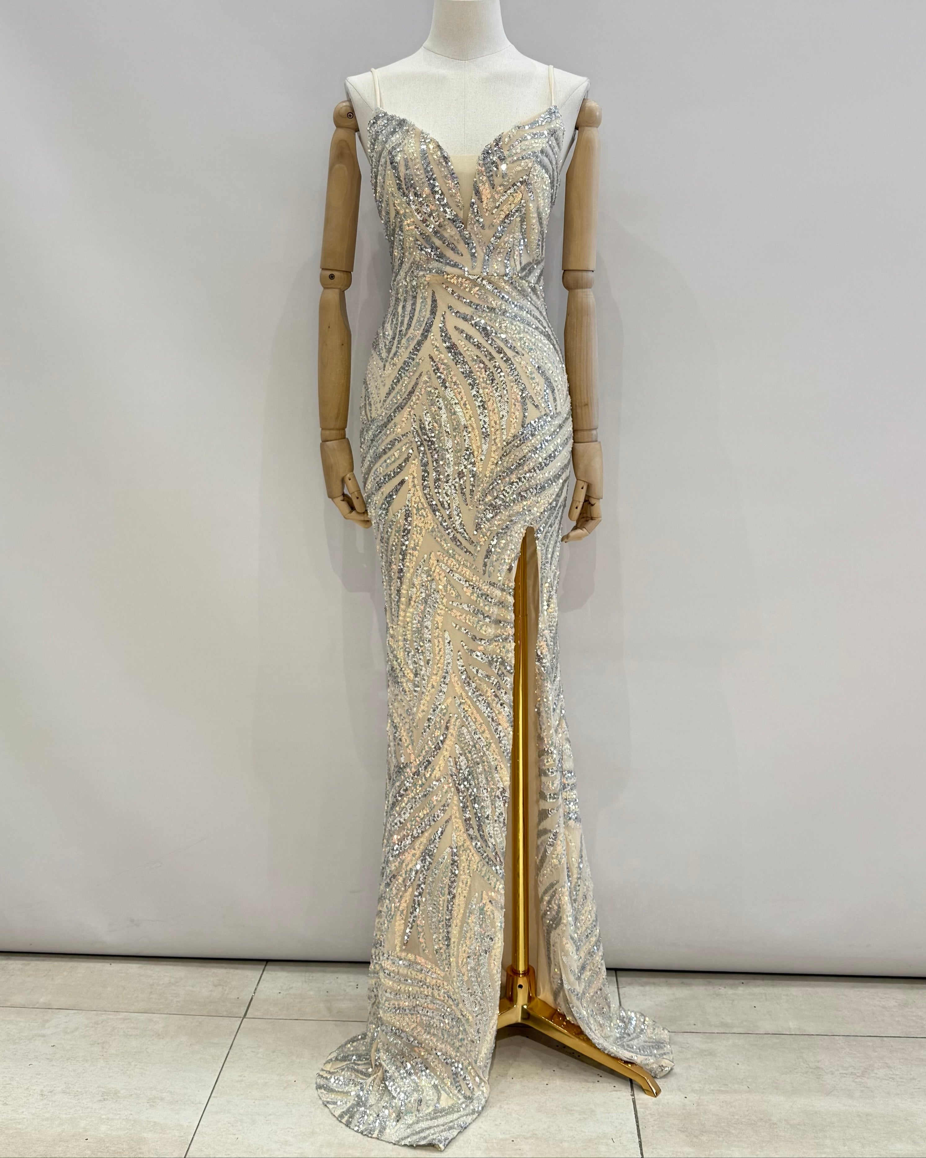 Vestido de lentejuelas 32095