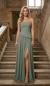 Vestido largo H2181