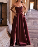 Vestido largo 25015