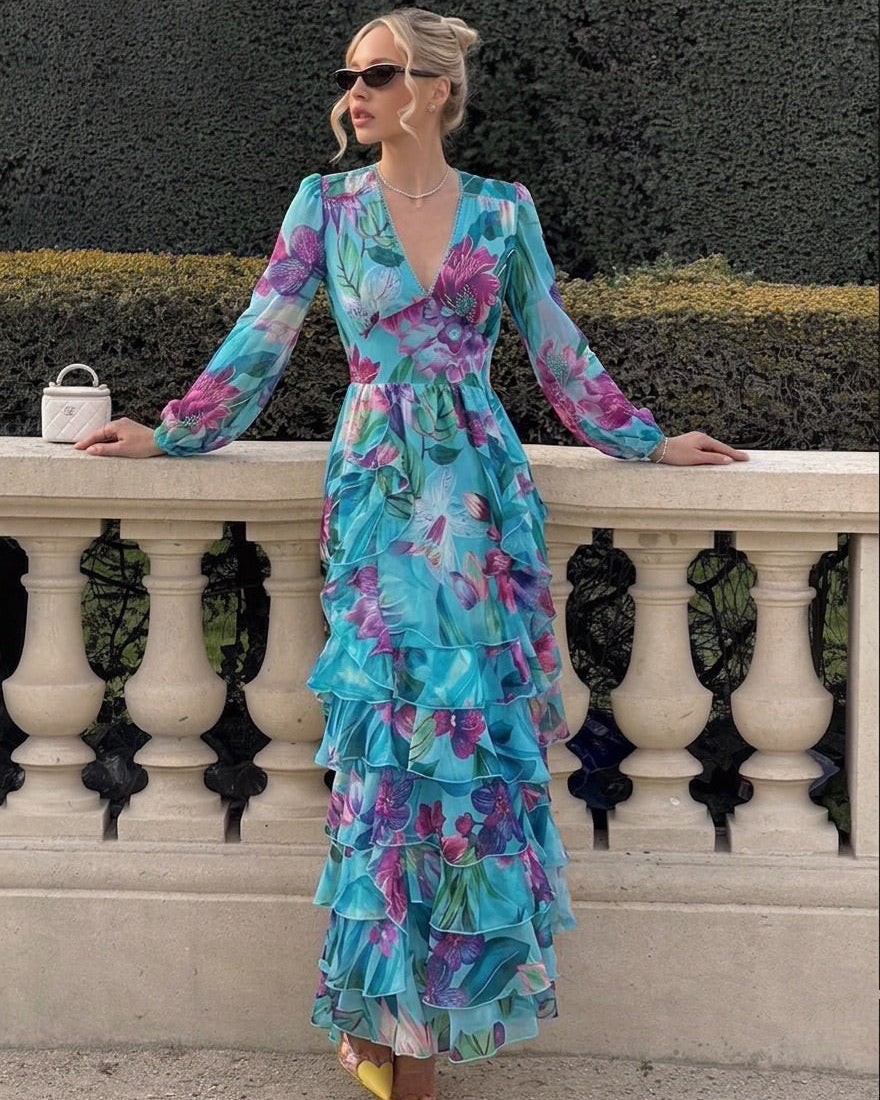 Vestido estampado 502607