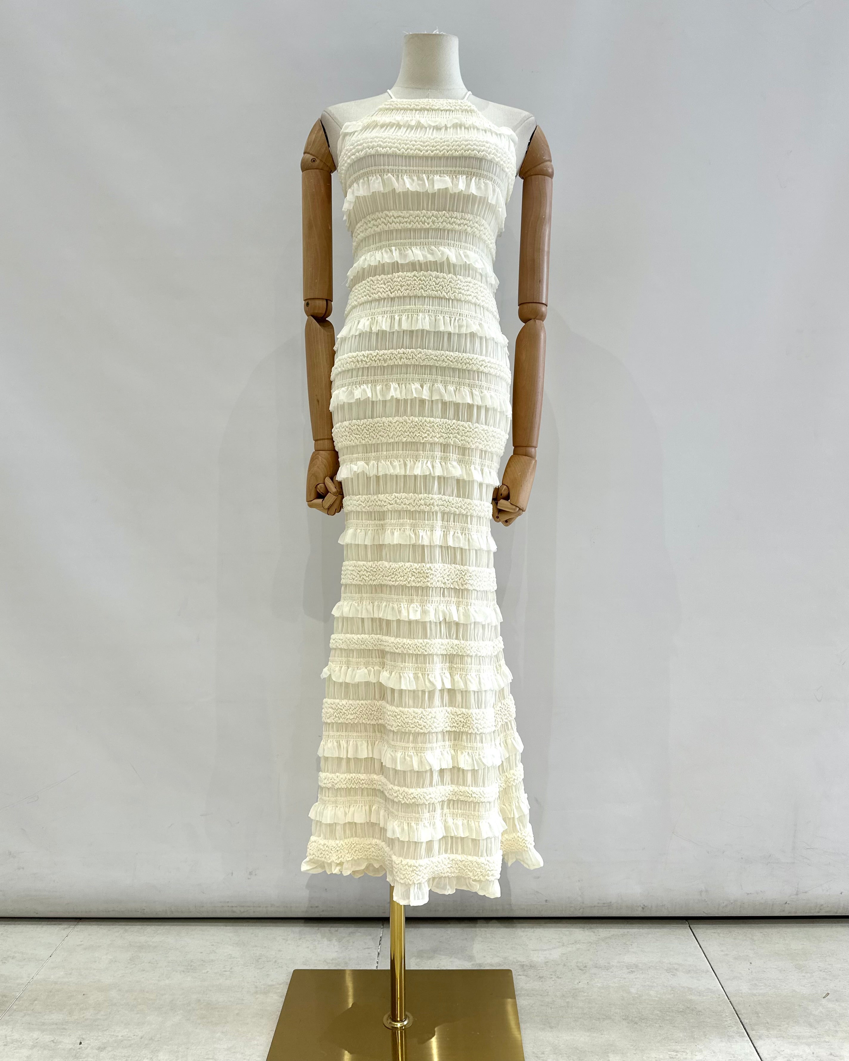 Vestido cuello halter 578201