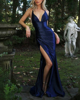 Vestido largo sirena 80515