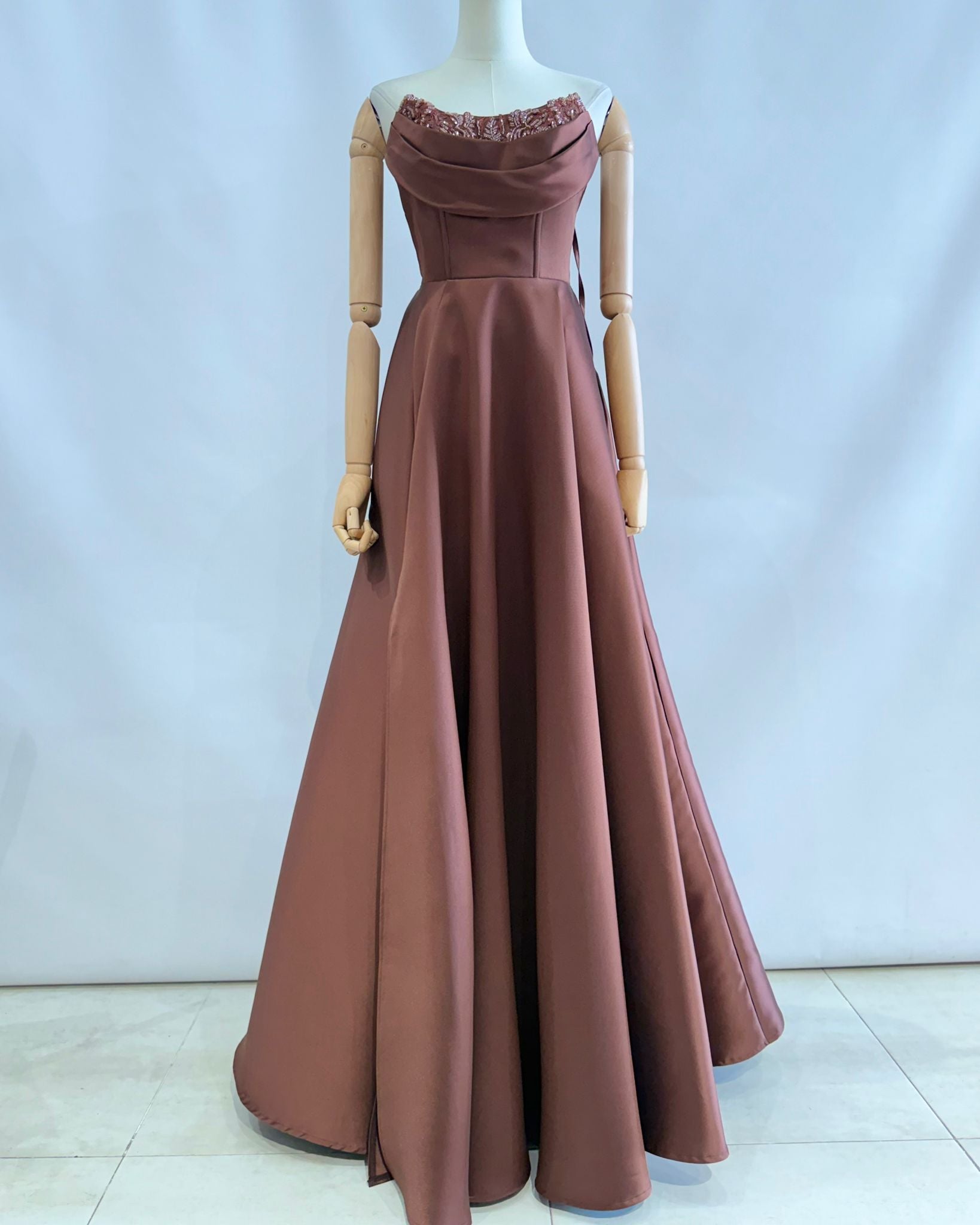 Vestido largo 25015