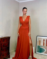 Vestido largo 2601 Liso
