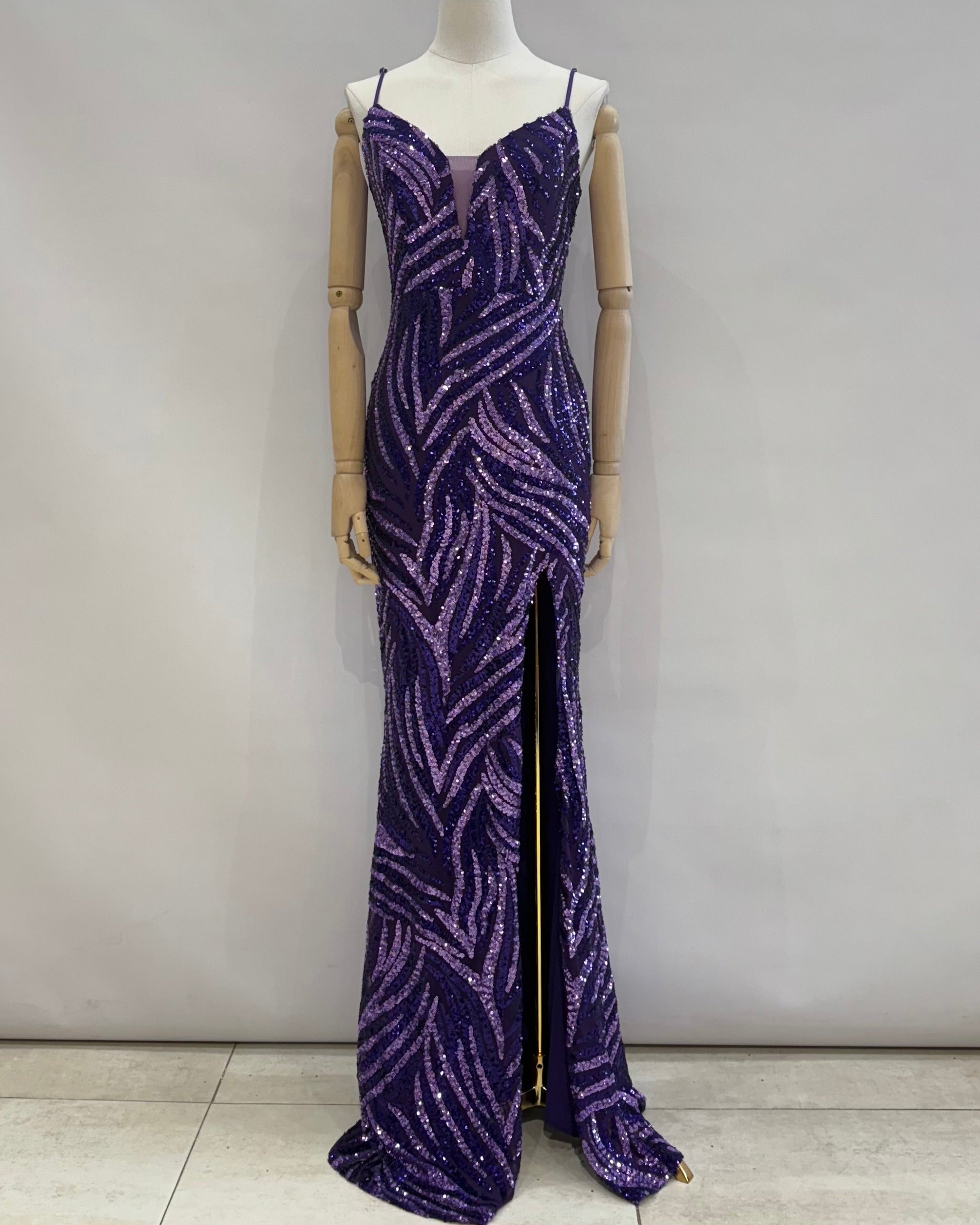 Vestido de lentejuelas 32095