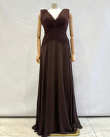 Vestido largo 2601 Liso