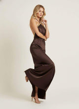 Vestido cuello halter 516197