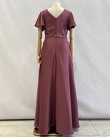Long dress with sleeves R8307G