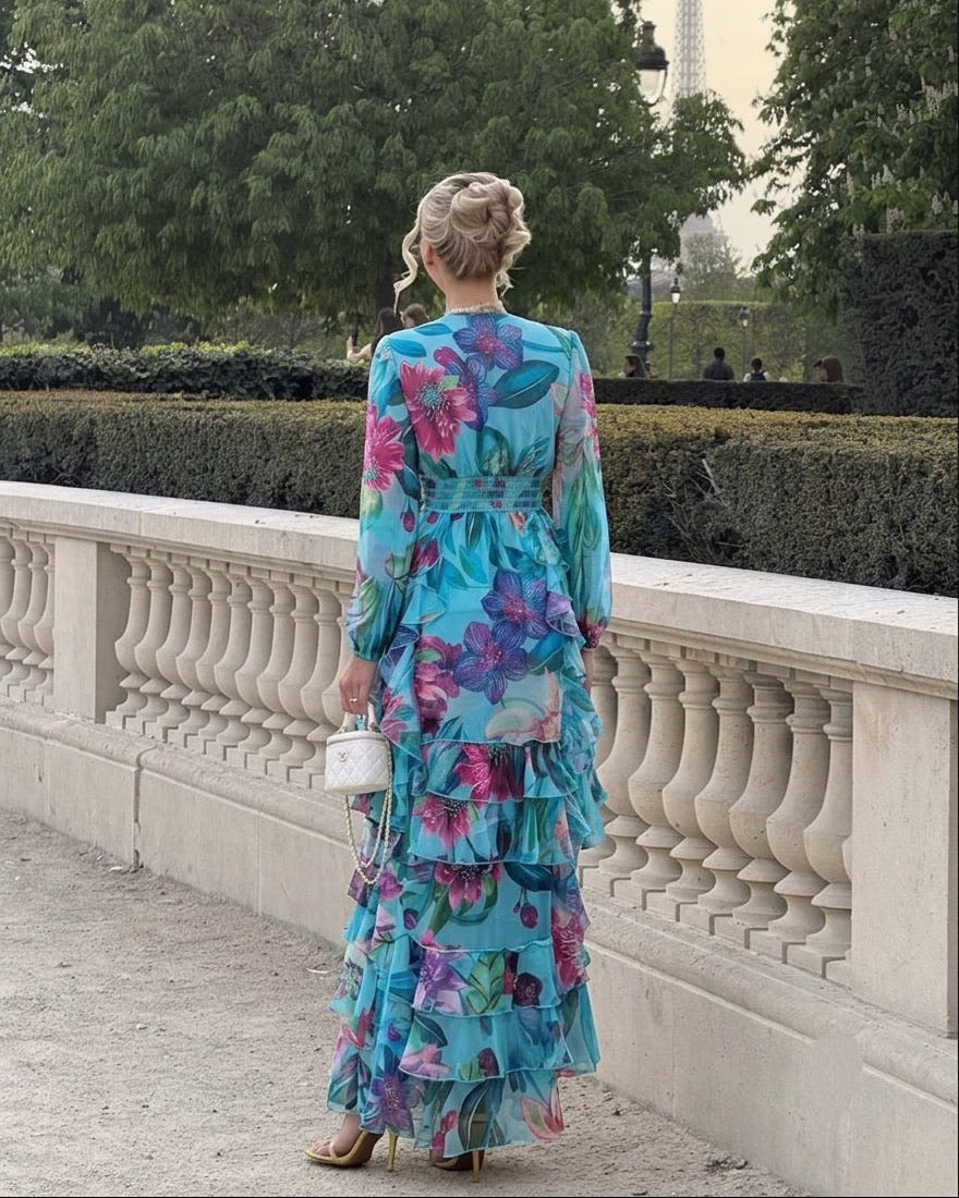 Vestido estampado 502607