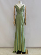 Vestido de pedreria 5801
