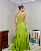 Vestido largo 2601 Liso