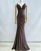 Vestido largo sirena 80515