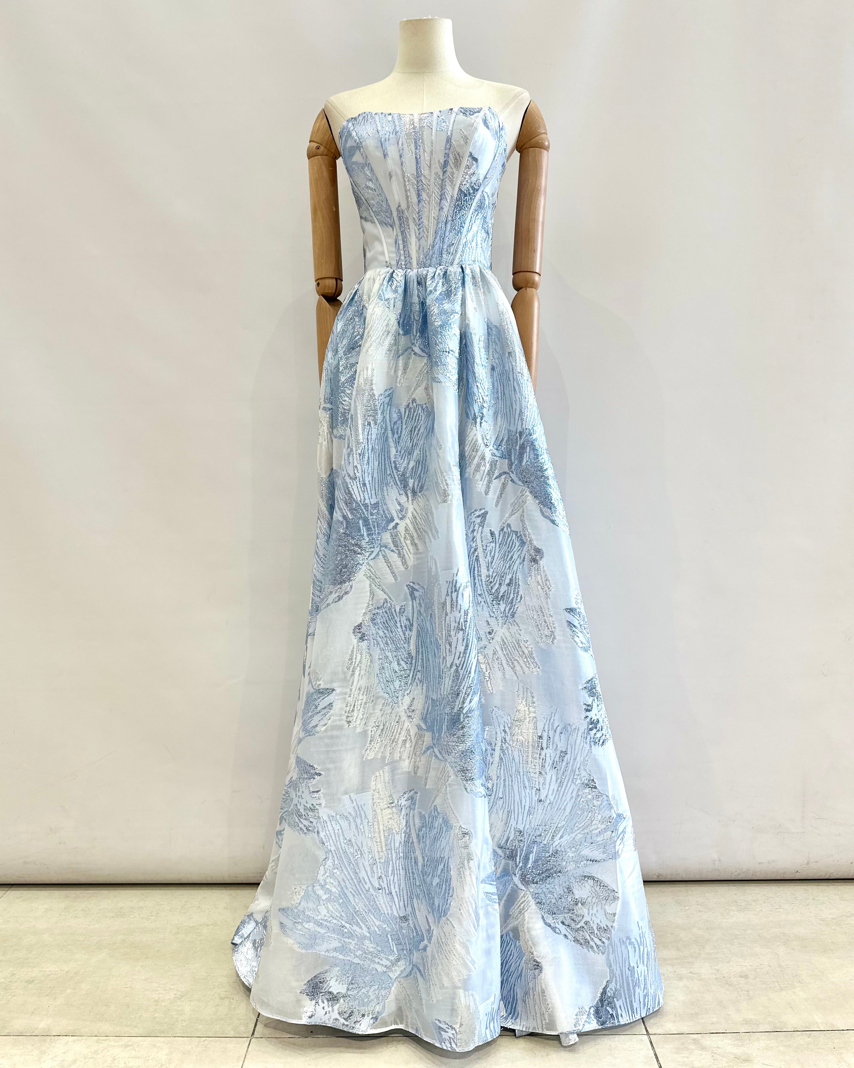 Vestido palabra de honor F86062