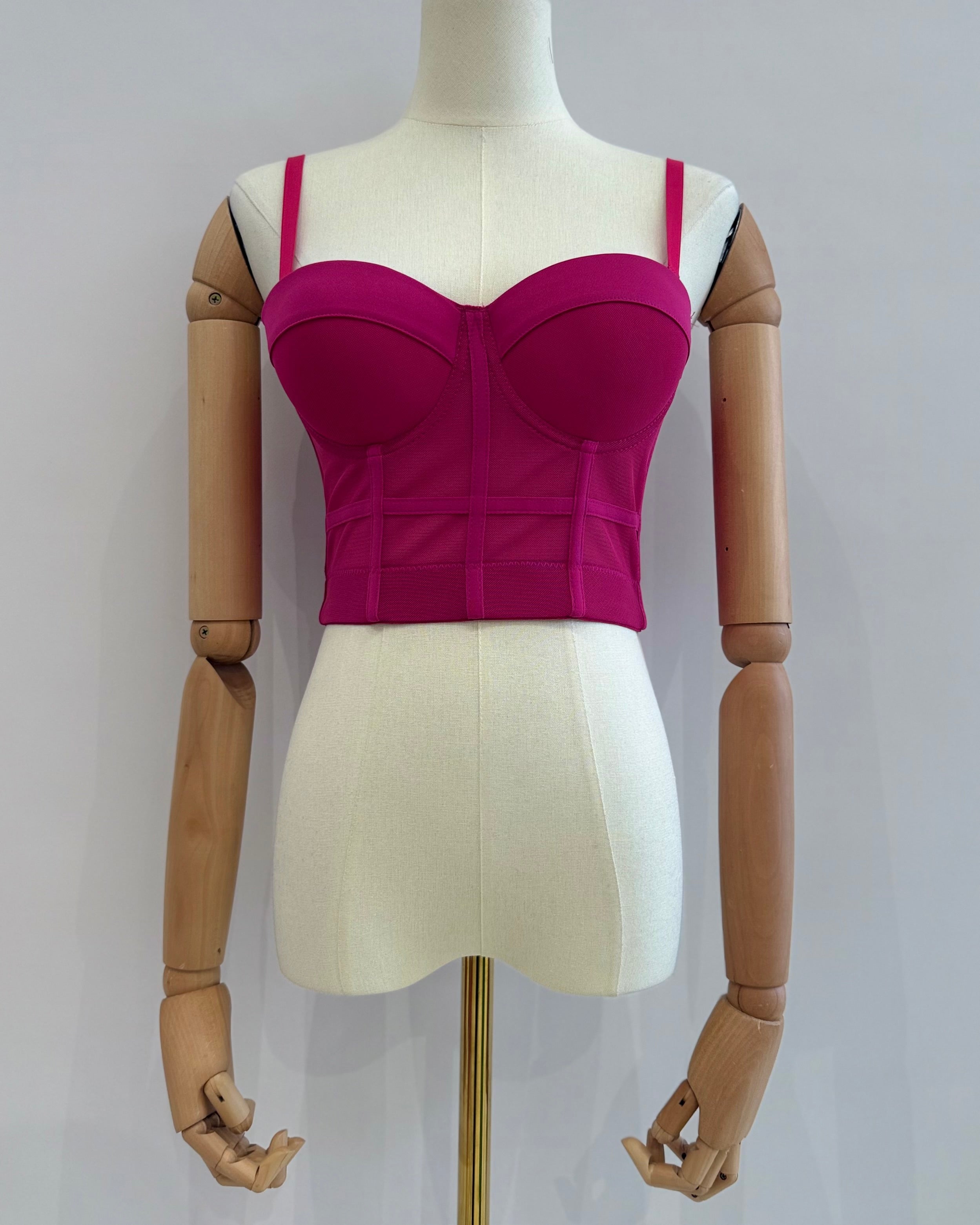 Plain corset top TP001