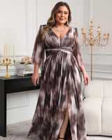 VESTIDO LARGO ESTAMPADO 2537-3 TG