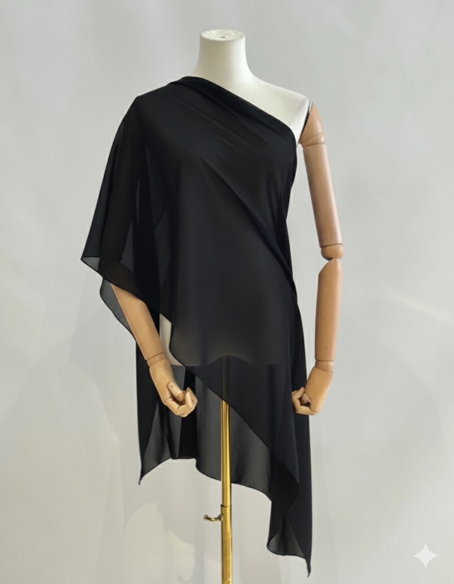 Chal de gasa grande 65x180cm