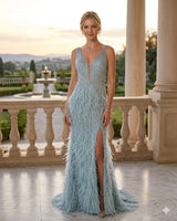Vestido largo V1802