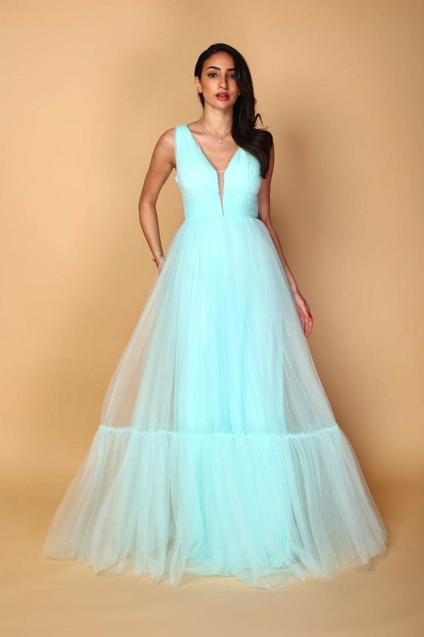 Vestido largo 7029