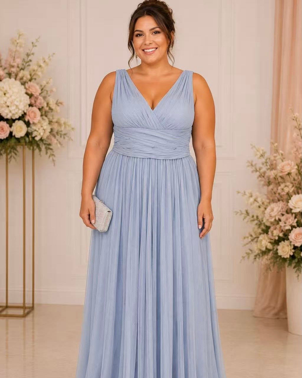 Vestido largo 8339