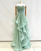 Vestido largo de tul 99622