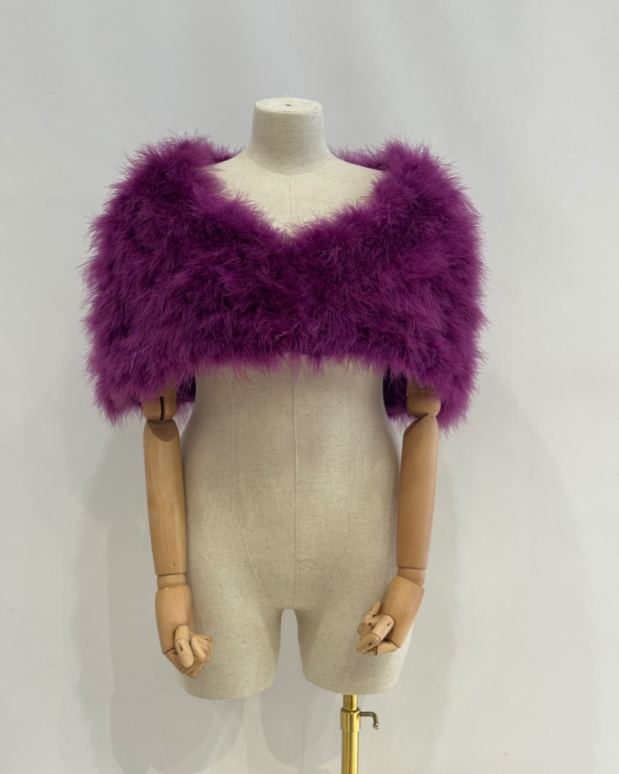 Estola de pluma L803