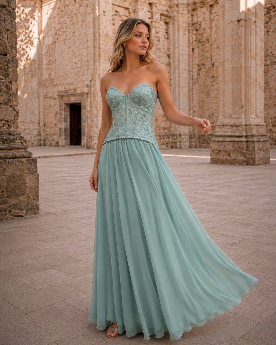 Long dress R1465