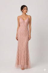 Vestido largo R8354