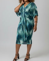 Vestido midi estampado 25231-1
