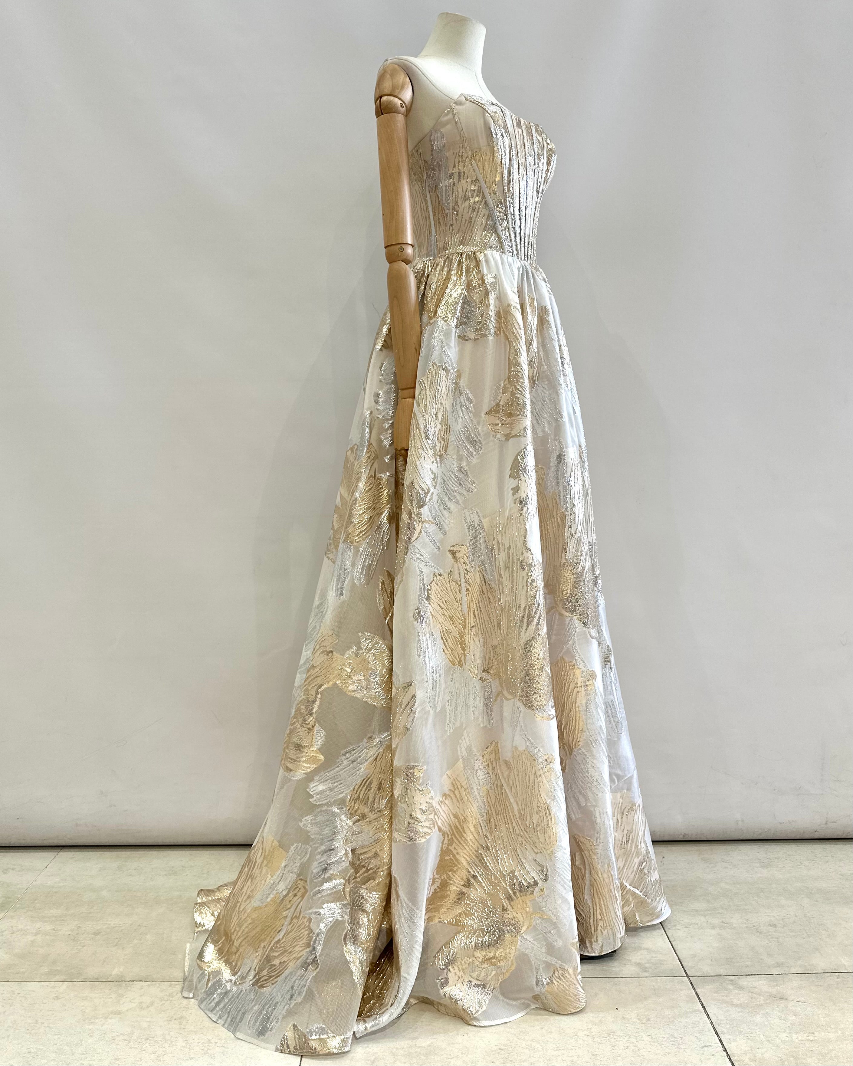 Vestido palabra de honor F86062