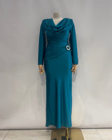 Vestido largo hebilla 25349