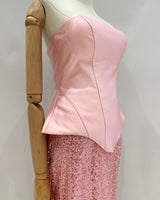 Conjunto falda y corset 2536