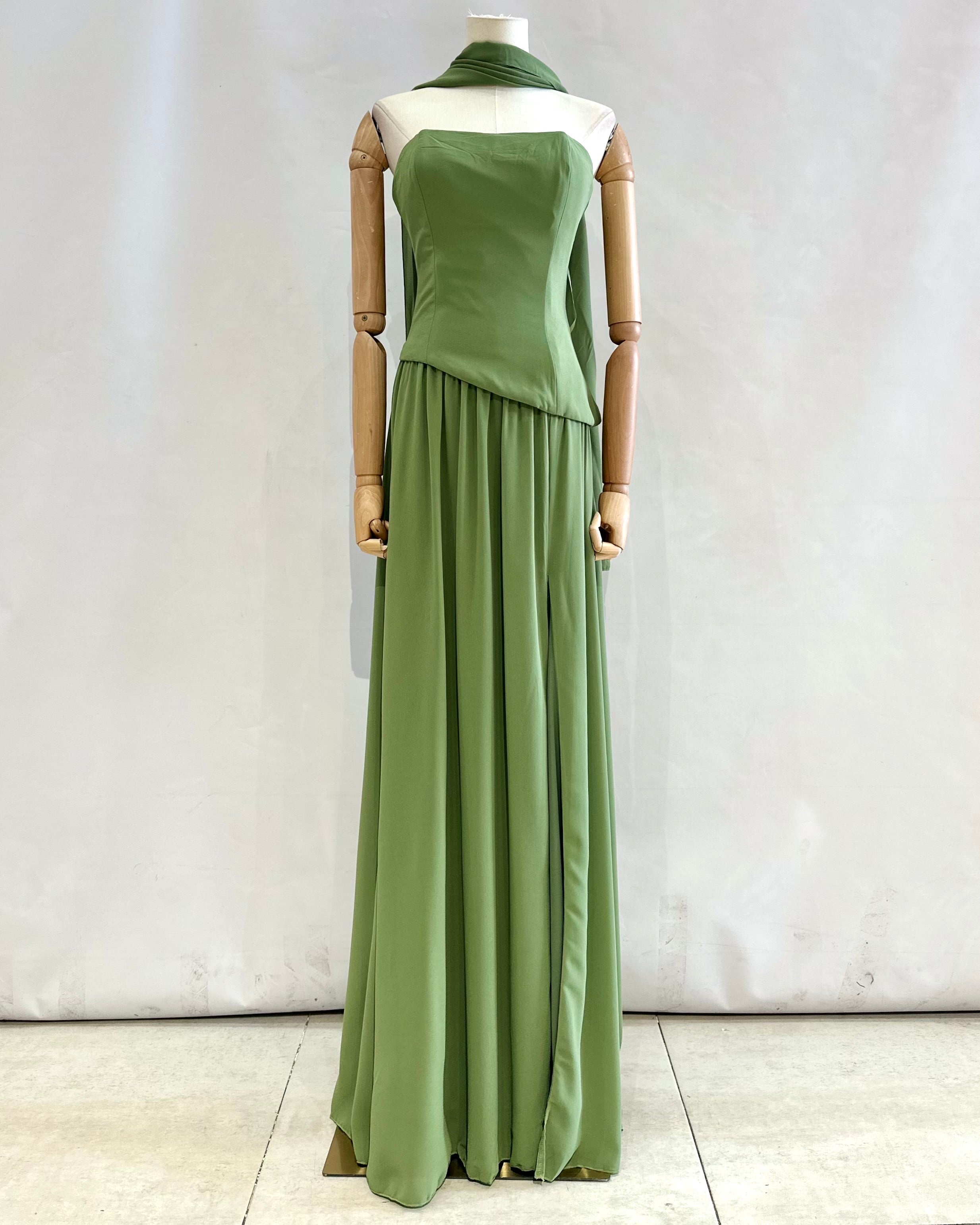 Vestido largo H2181