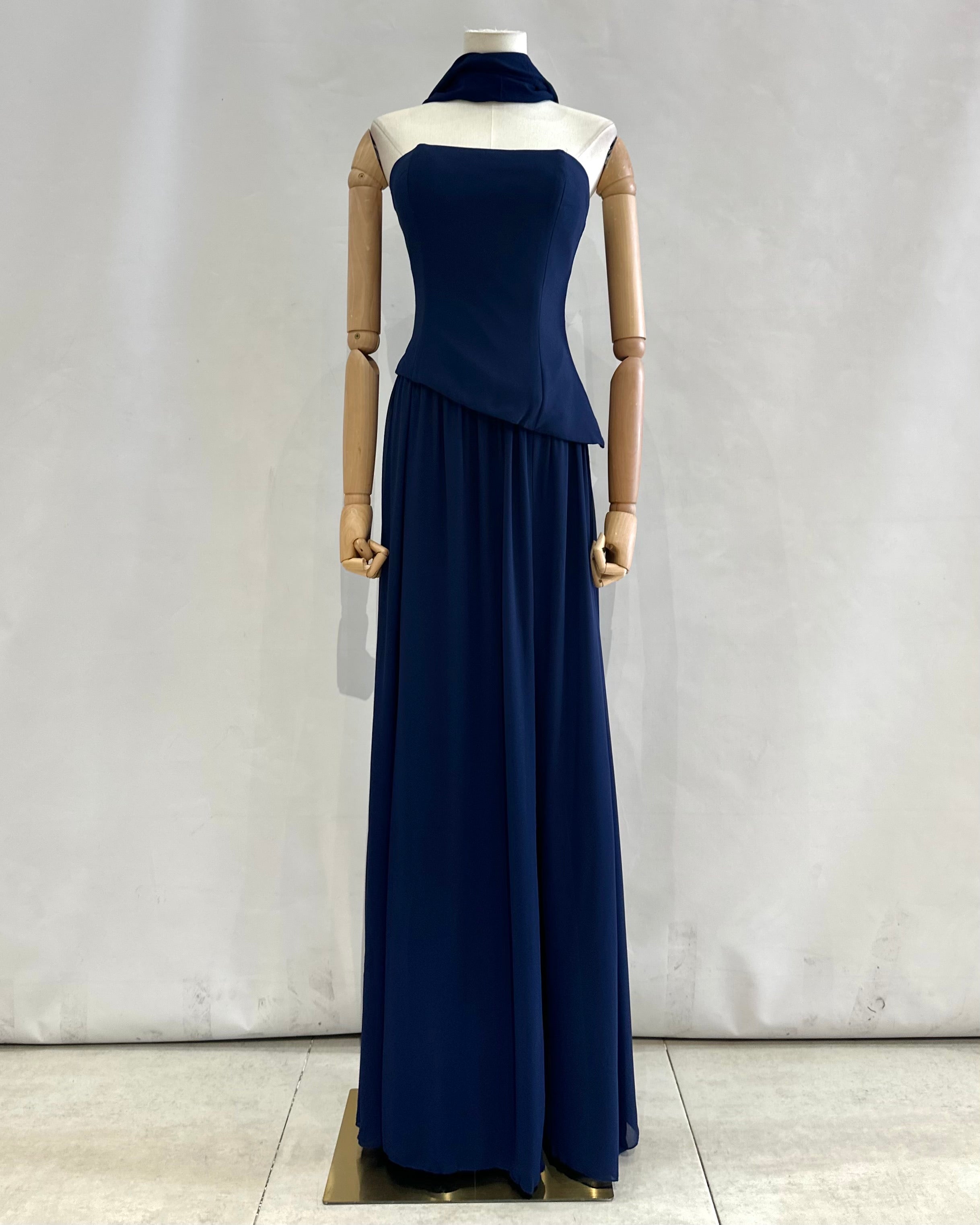 Vestido largo H2181