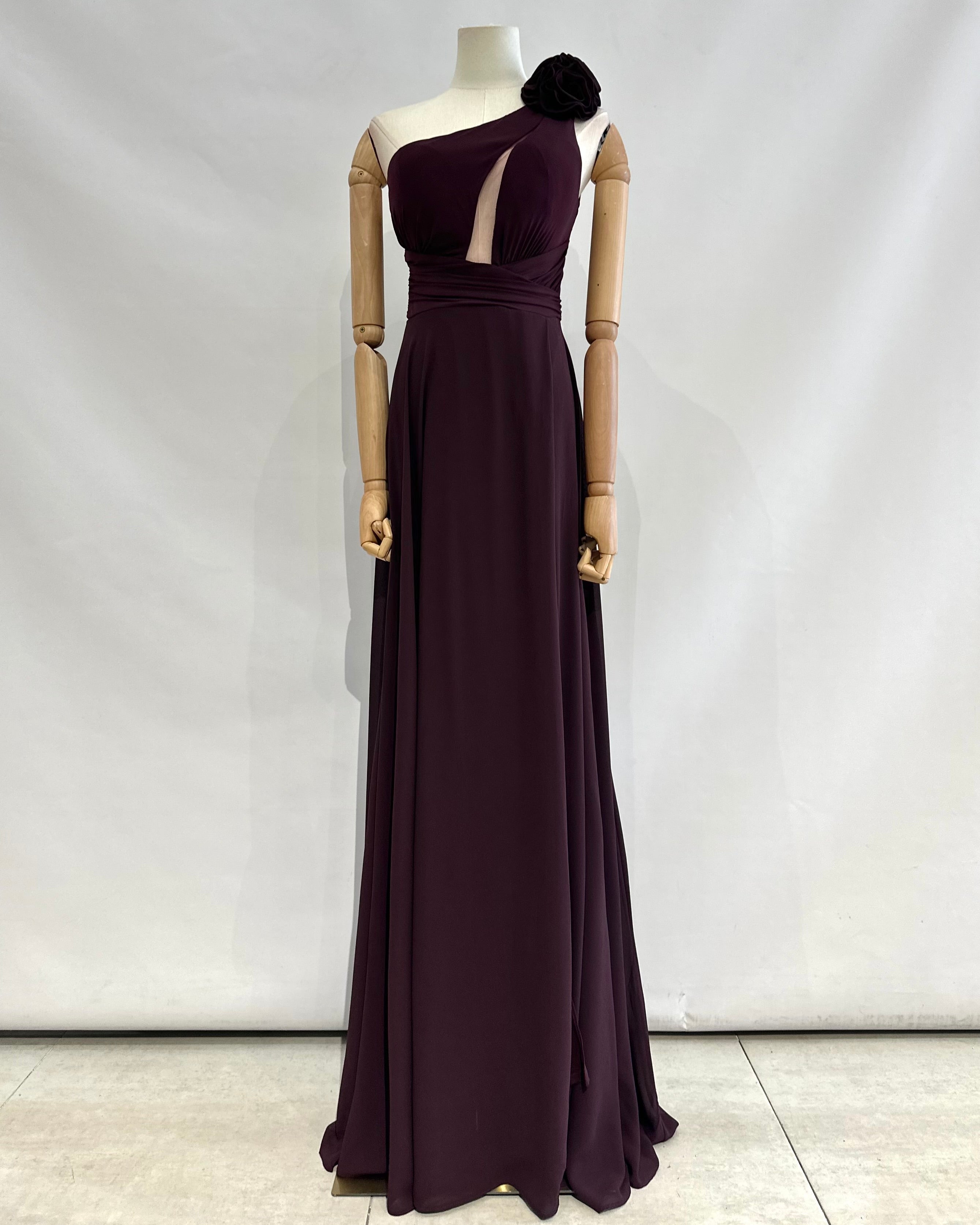 Vestido asimetrico 25128