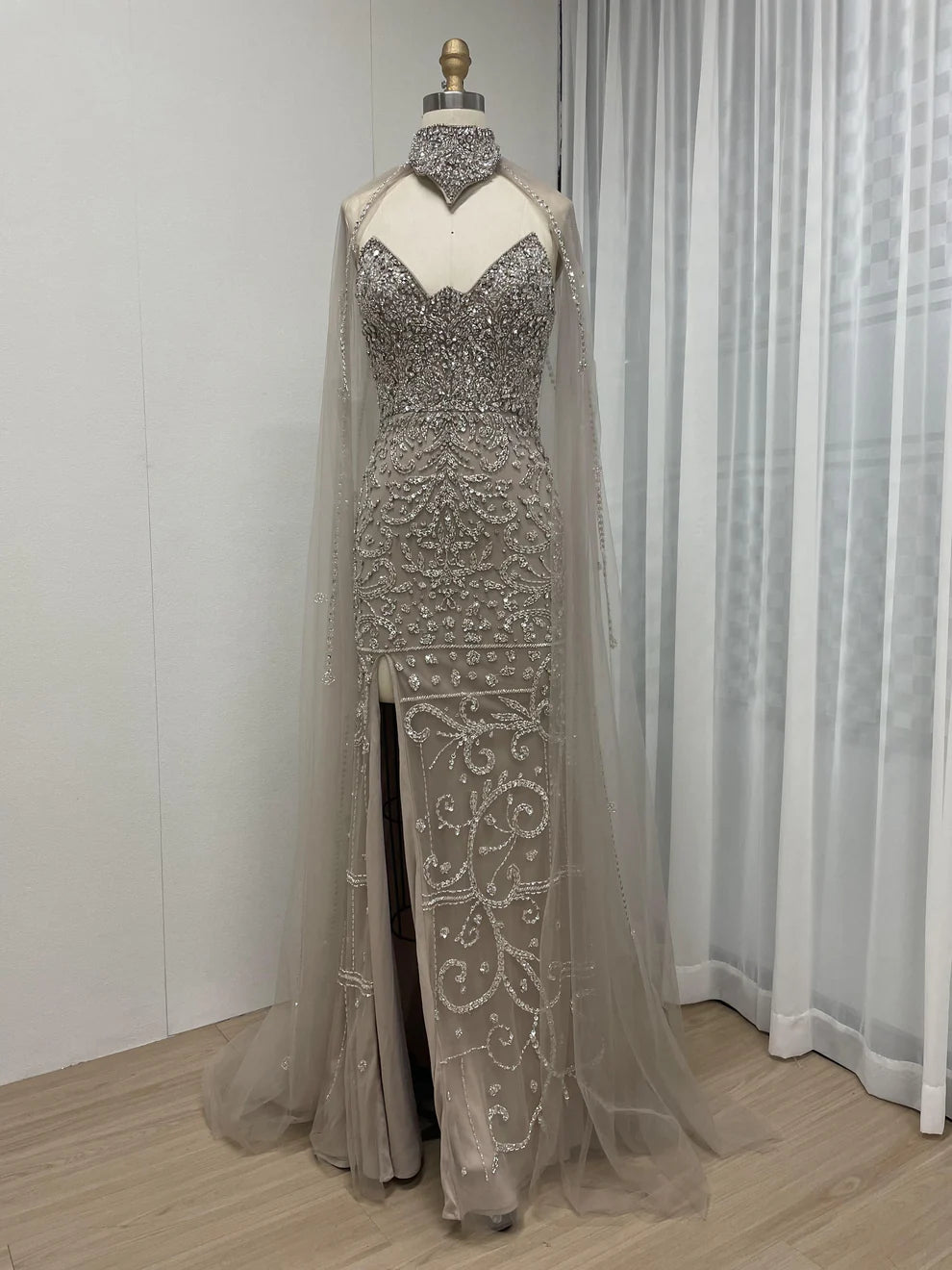 Vestido de pedreria 827020