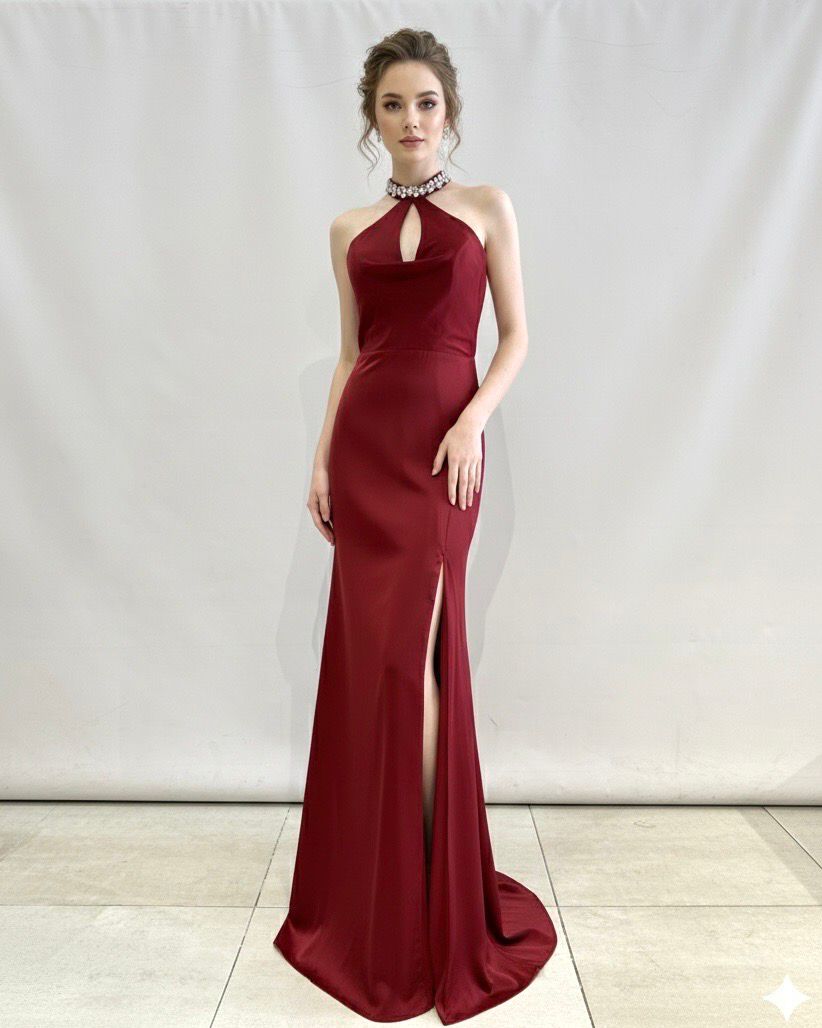 Vestido largo F86041