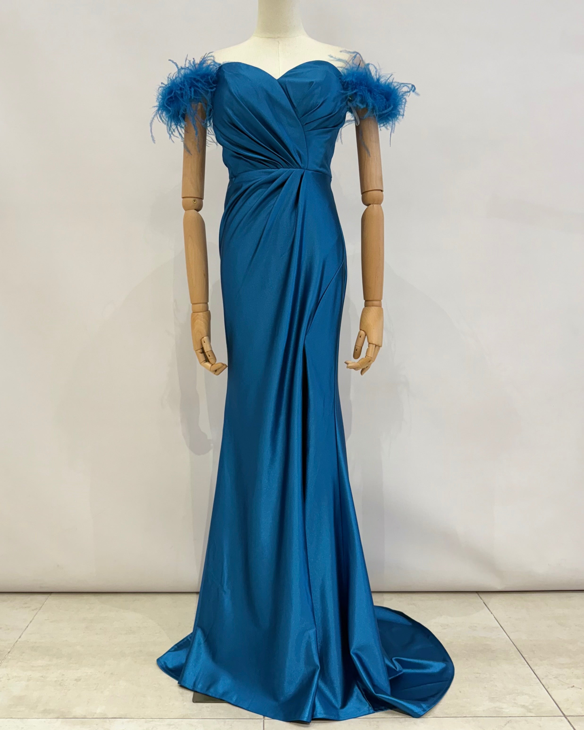 Satin mermaid dress R1879