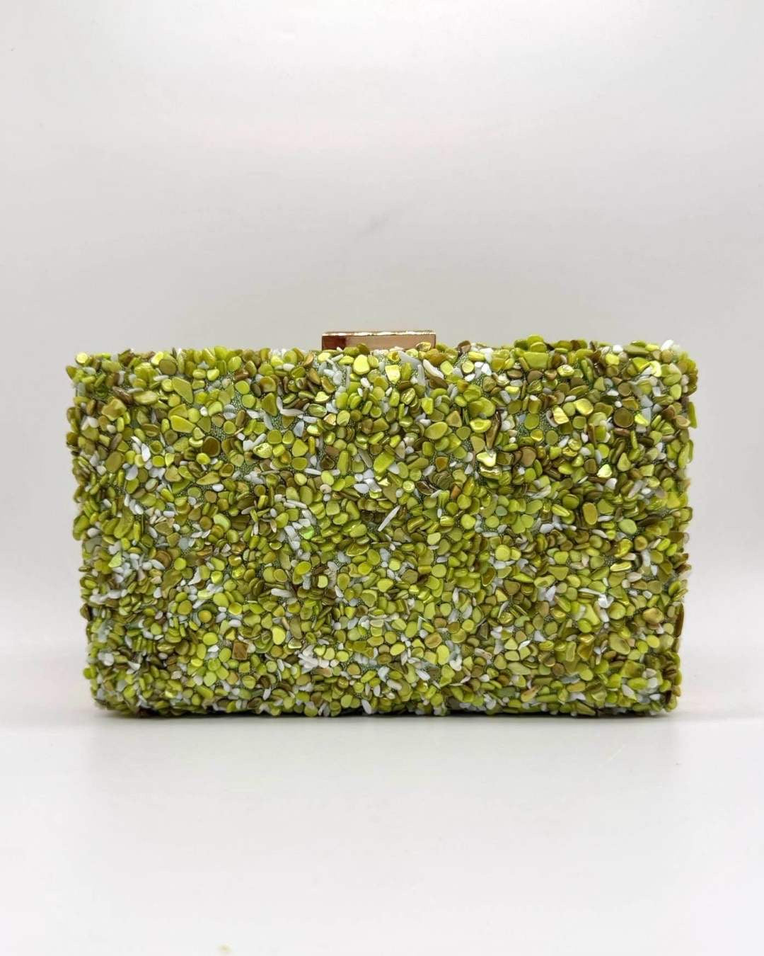Clutch/bolsos piedras doble cara BR4066