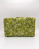 Clutch/bolsos piedras doble cara BR4066