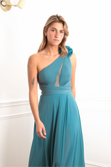 Vestido asimetrico 25128