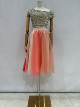 Falda de tul corto W9049