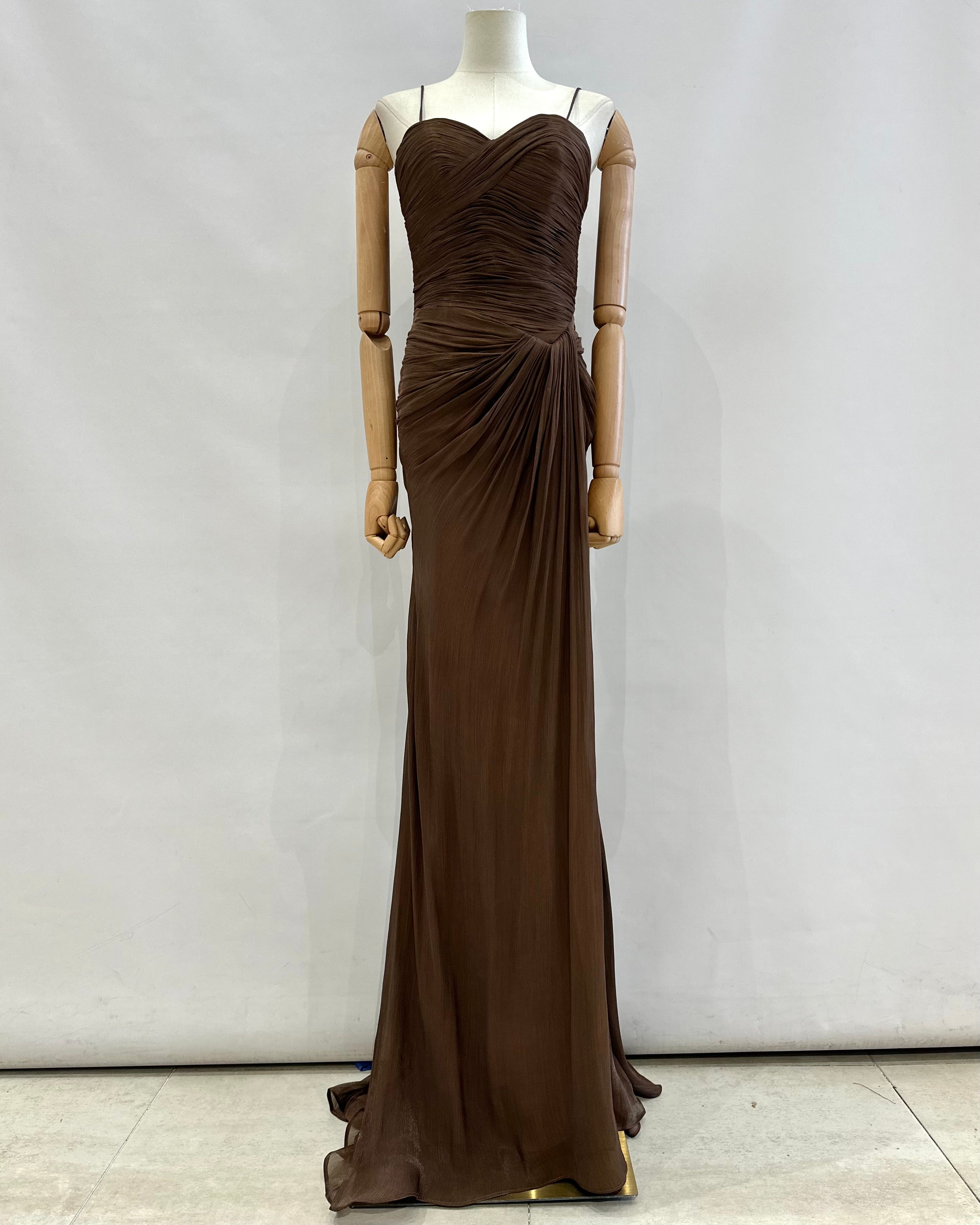 Vestido largo F86046