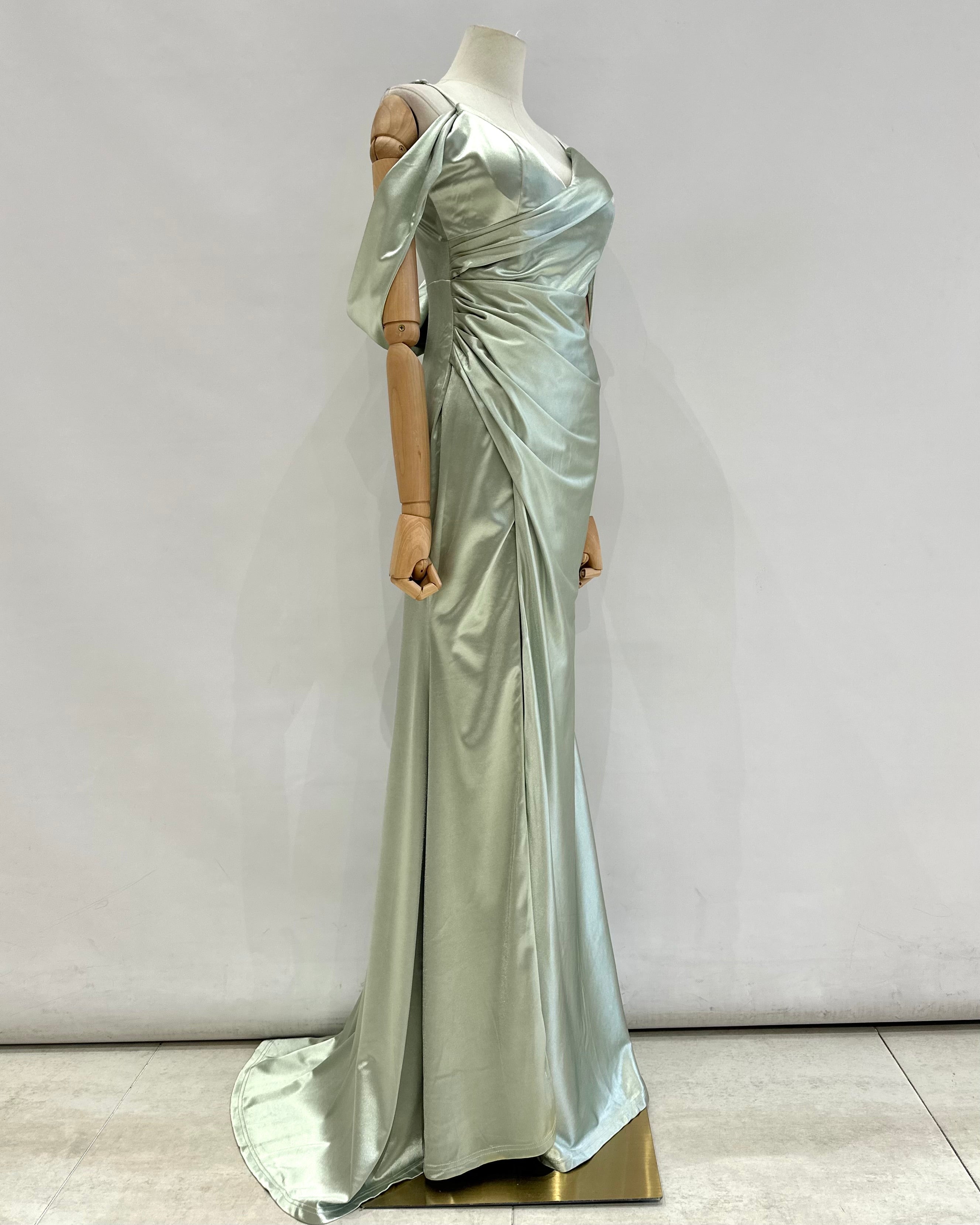 Vestido largo sirena H2167