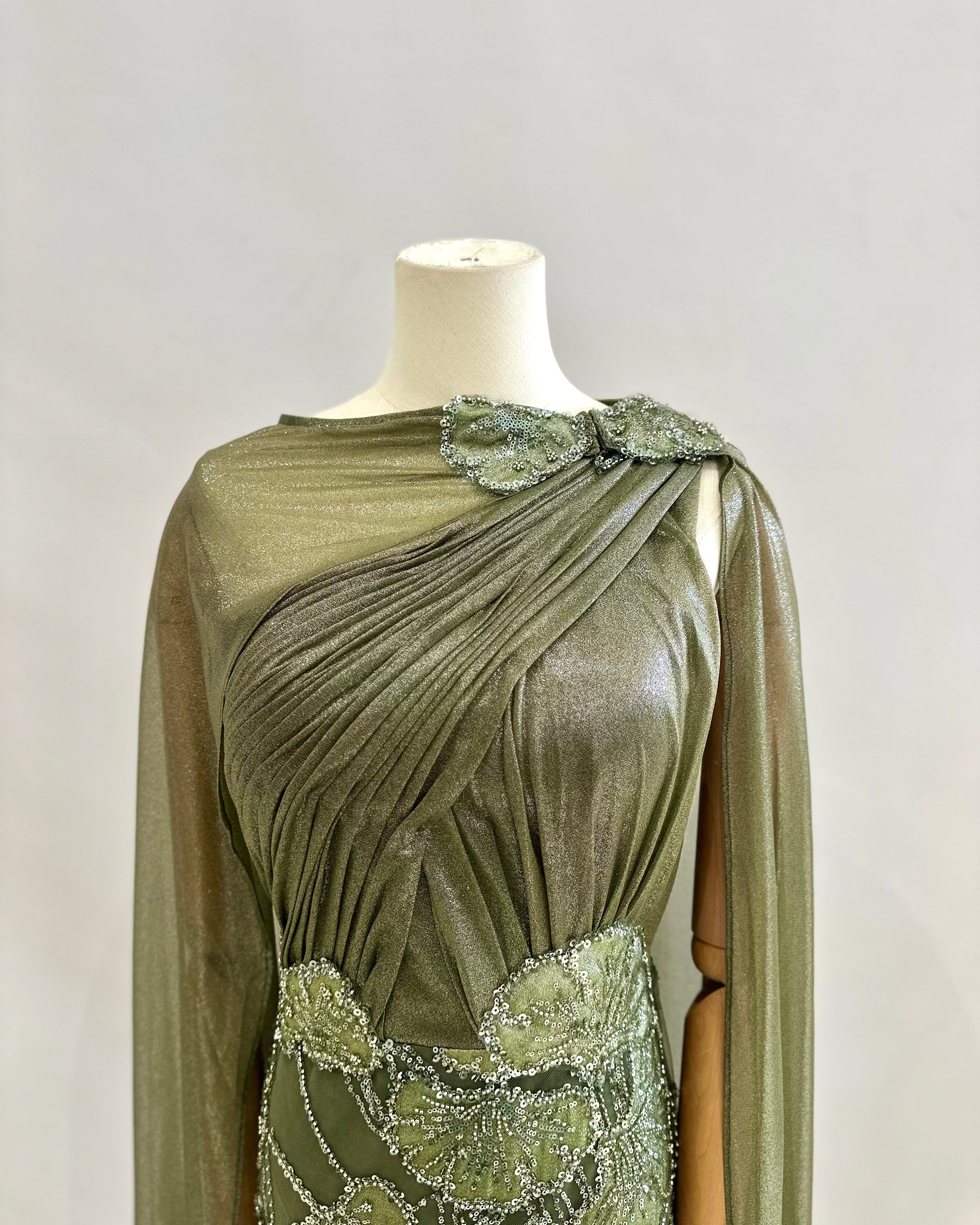 Vestido largo R8353
