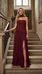 Vestido largo H2181