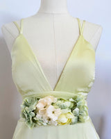 Cinturon de flores rafia BB551226