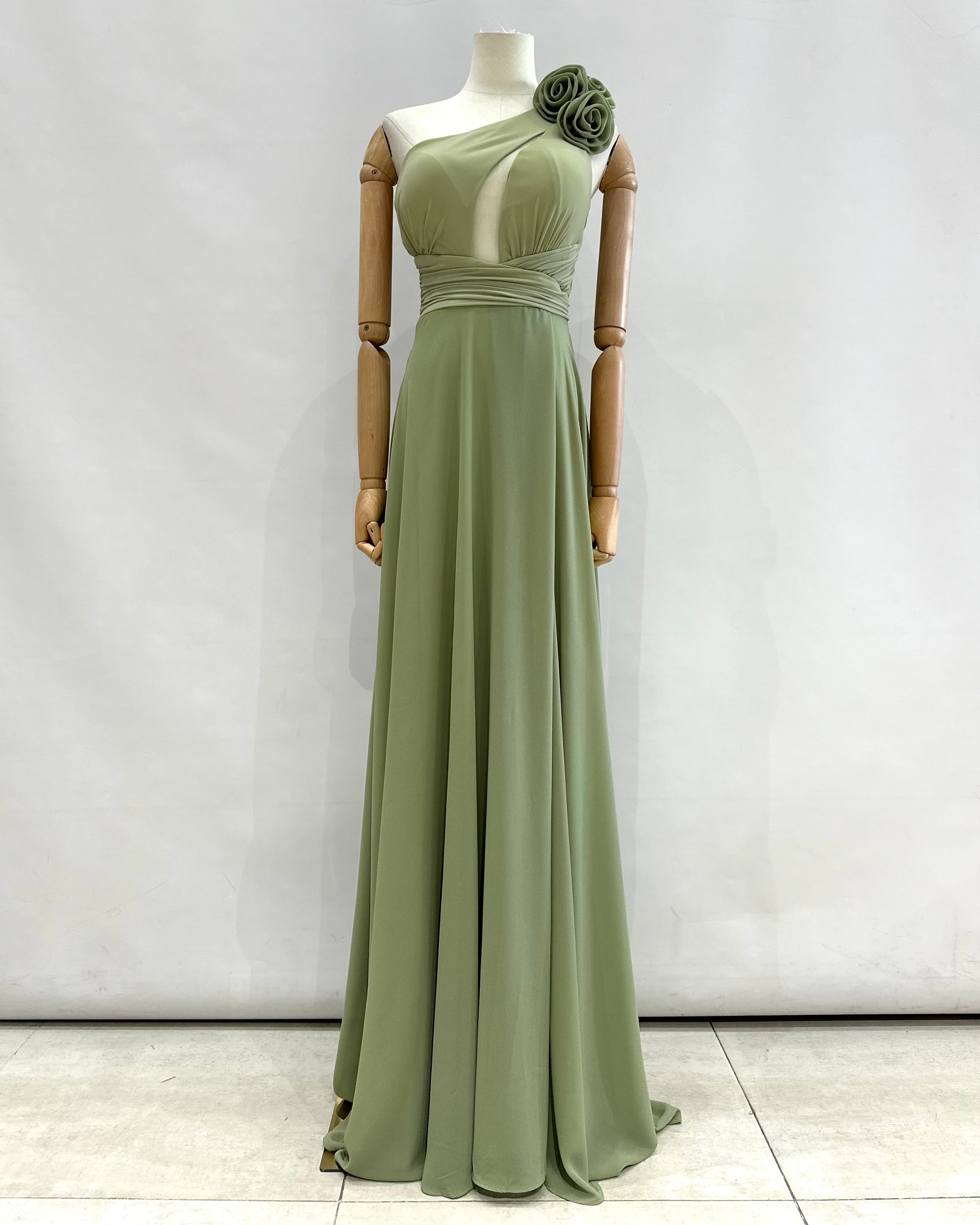 Vestido asimetrico 25128