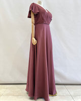 Long dress with sleeves R8307G