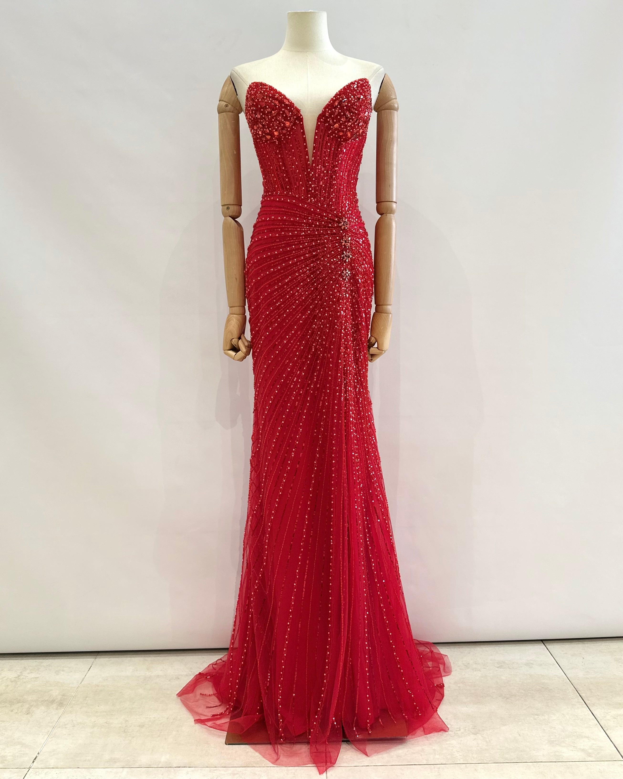 Vestido largo A2410